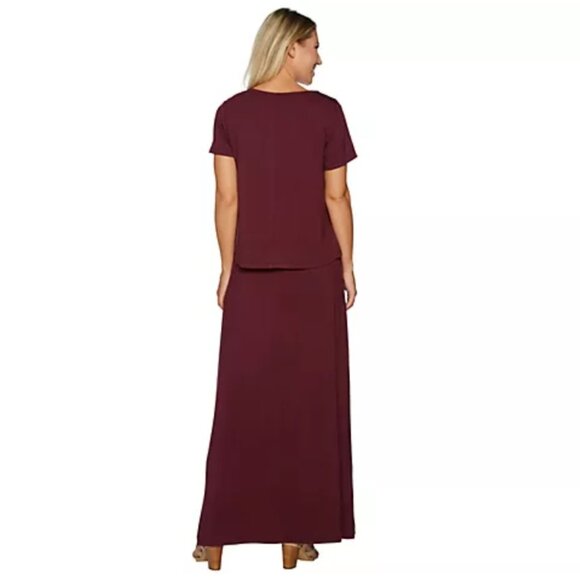 Lisa Rinna Collection Overlay Maxi Dress - Picture 2 of 3
